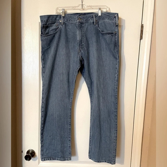 Polo Ralph Lauren Jeans Men’s Size 40x30 The Hampton Relaxed Straight Blue - Picture 1 of 8